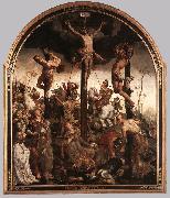 HEEMSKERCK, Maerten van The Crucifixion sg oil painting on canvas